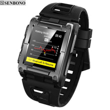 Load image into Gallery viewer, SENBONO S929 GPS Sport IP68 Waterproof Swimming Smart Watch Heart Rate Monitor Thermometer Altimeter Color Screen Smartwatch