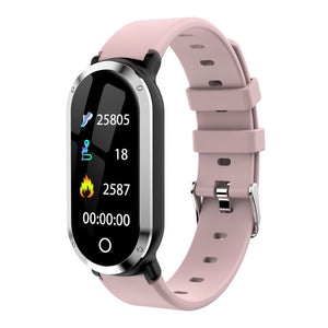 SENBONO T1 Smart band women Sport Activity Fitness tracker heart rate monitor Fitness bracelet Waterproof wristband for IOS