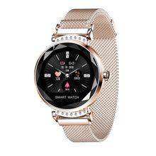Load image into Gallery viewer, LEMFO H2 2019 New Luxury Smart Fitness Bracelet Women Blood Pressure Heart Rate Monitoring Wristband Lady Watch Gift For Friend