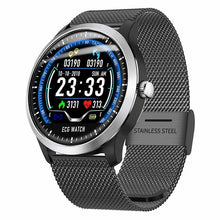 Load image into Gallery viewer, LEMFO 2019 New ECG + PPG Smart Watch Men IP67 Waterproof Sport Watch Heart Rate Monitor Blood Pressure Smartwatch For The Aged