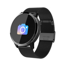 Load image into Gallery viewer, LEMFO Q8 1.0 Inch OLED Smart Watch Women Waterproof Fitness Bracelet Smartwatch 30 Days Standby For Android IOS Metal Strap