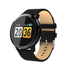 Load image into Gallery viewer, LEMFO Q8 1.0 Inch OLED Smart Watch Women Waterproof Fitness Bracelet Smartwatch 30 Days Standby For Android IOS Metal Strap