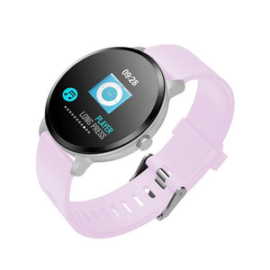 SENBONO V11 Smart watch IP67 waterproof Clock Tempered glass Activity Fitness tracker Heart rate for Men Women smartwatch